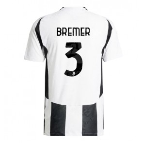 Juventus Gleison Bremer #3 Domácí Dres 2024-25 Krátký Rukáv